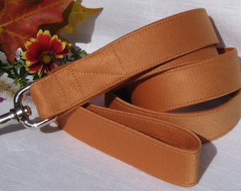 Wedding Dog Leash~Autumn Dog Leash~TerraCotta Satin Leash~Dog Ring Bearer~Wedding Dog Attire~Dog Tuxedo~Dog Bow Tie Collar~Dog Wedding~