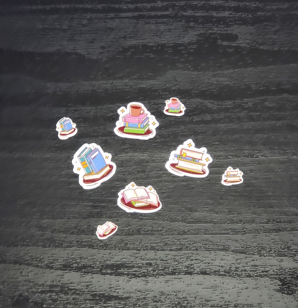 Book Journal Stickers 8 set | Etsy