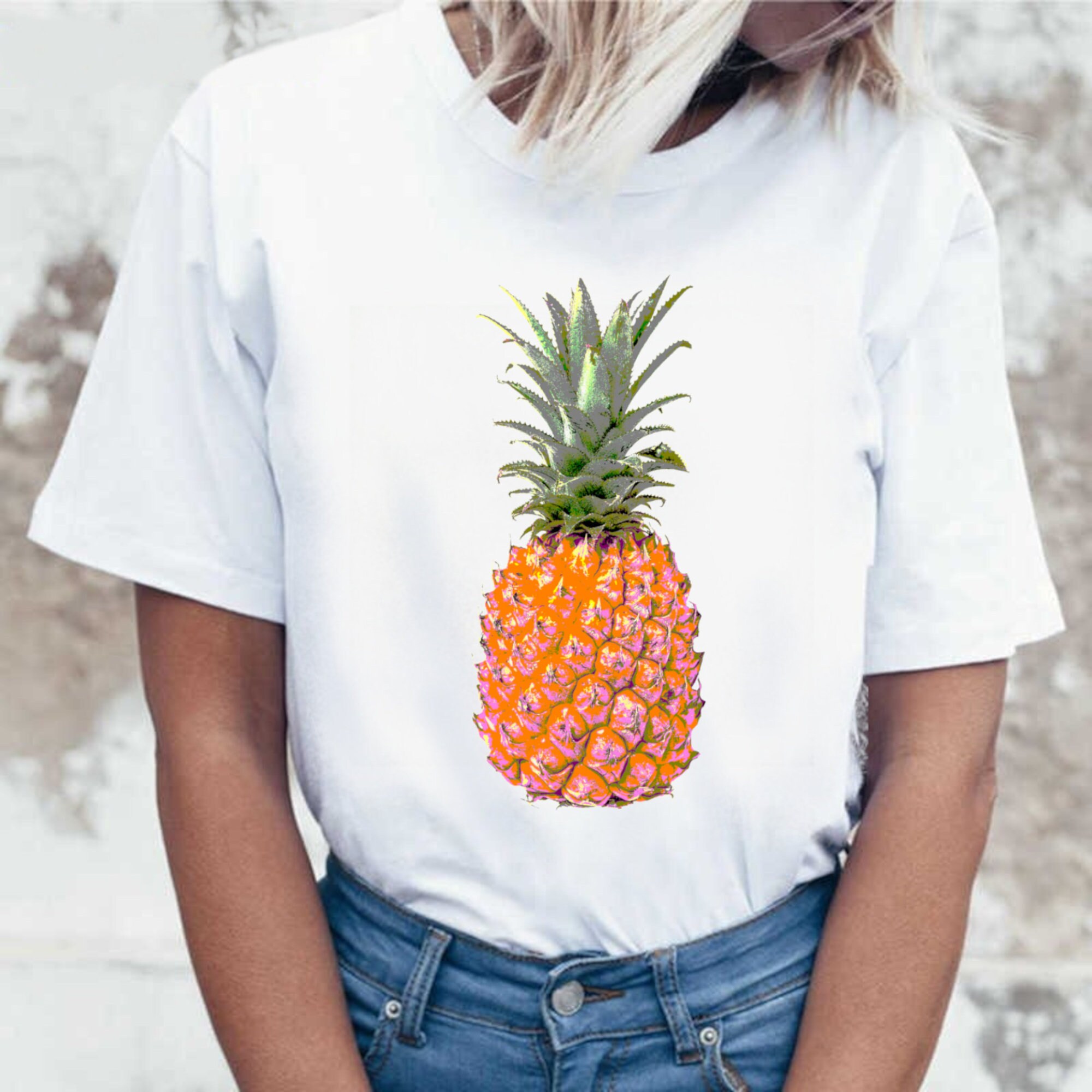 Pineapple Shirt | Tropical Shirt | Summer Shirt | Cute Beach Shirt