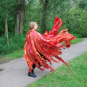 Flame Cut Wild Cape
