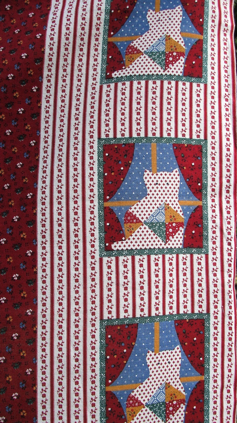 Cheater Quilt, Cranston Prints, Preprinted Quilt Fabric, Cheat