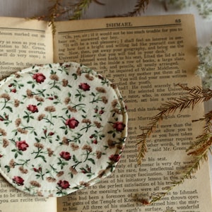 Handmade Fabric Coaster, Quilted Coaster, Individual Coaster, Coaster Sets