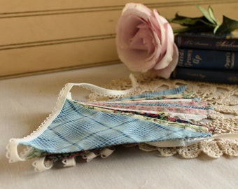 Floral Bunting Banner, Spring/Summer Banner, Floral Décor, Pennant Flags