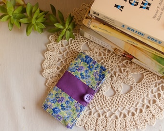 Floral Tea Wallet, Tea Organizer, Tea Party Favors