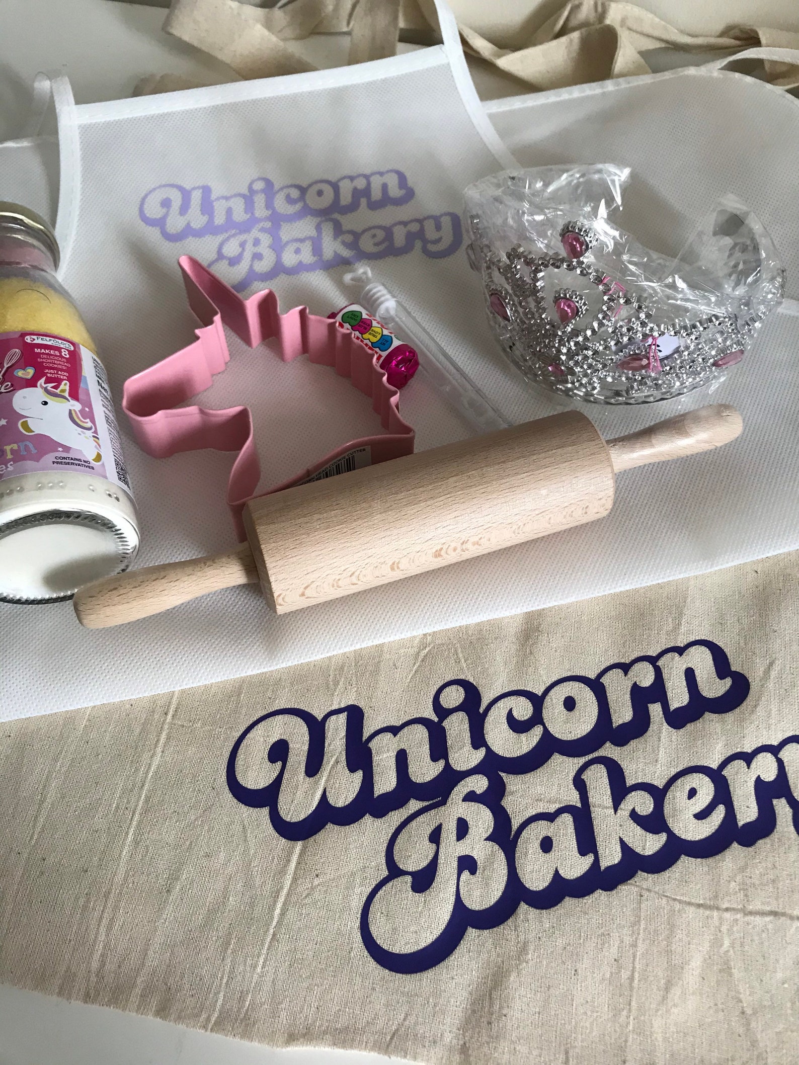 Unicorn bakery cookie making kit Etsy