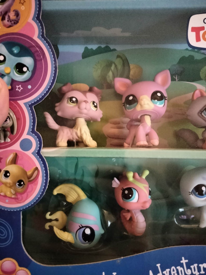 Retired LPS Littlest Pet Shop Outdoor Adventure 15 Pets Set Etsy