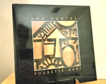 Libro de esculturas expresionistas abstractas de tapa dura de 1998, Monografía de Polcari Finn, "El Portal-Pousette-Dart"