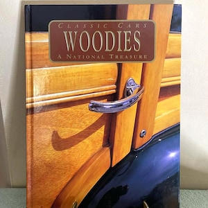 Classic Cars Woodies A National Treasure O G Publishing 1997 Large  Vintage Table Book