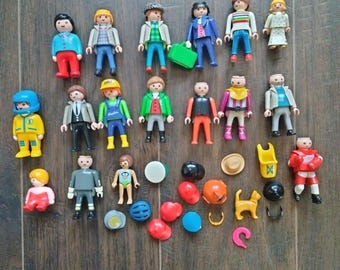 多彩なフィギュアと小物セット geobra playmobile