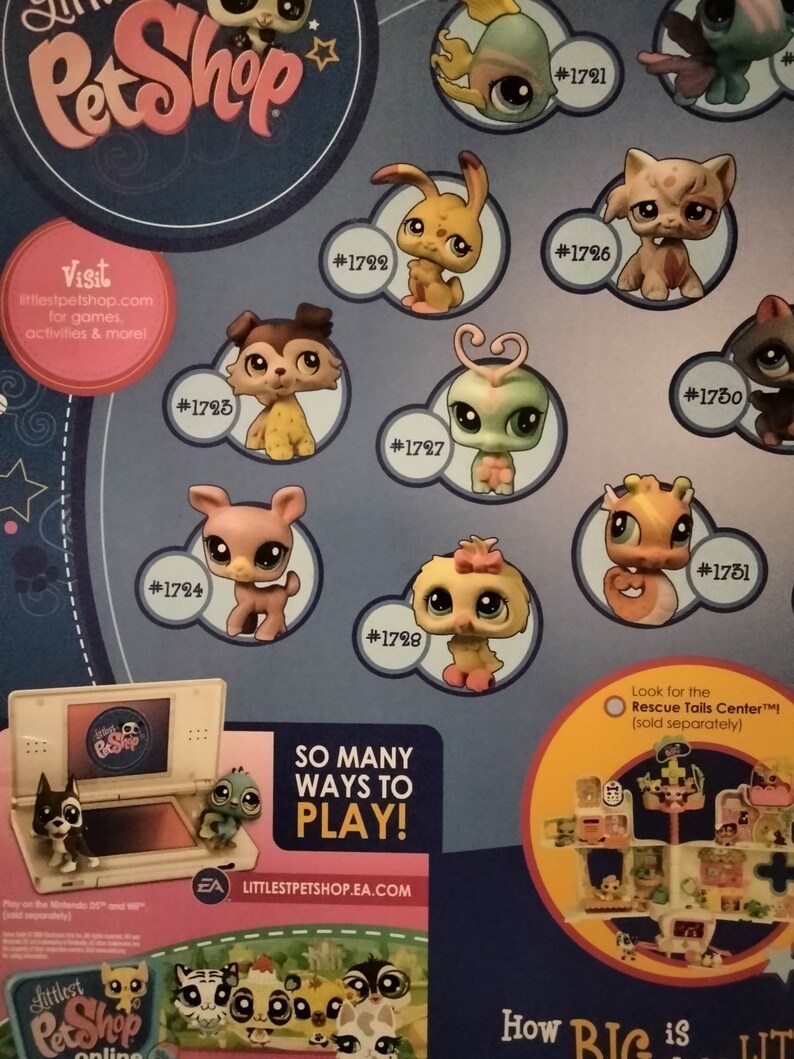 Retired LPS Littlest Pet Shop Outdoor Adventure 15 Pets Set Etsy