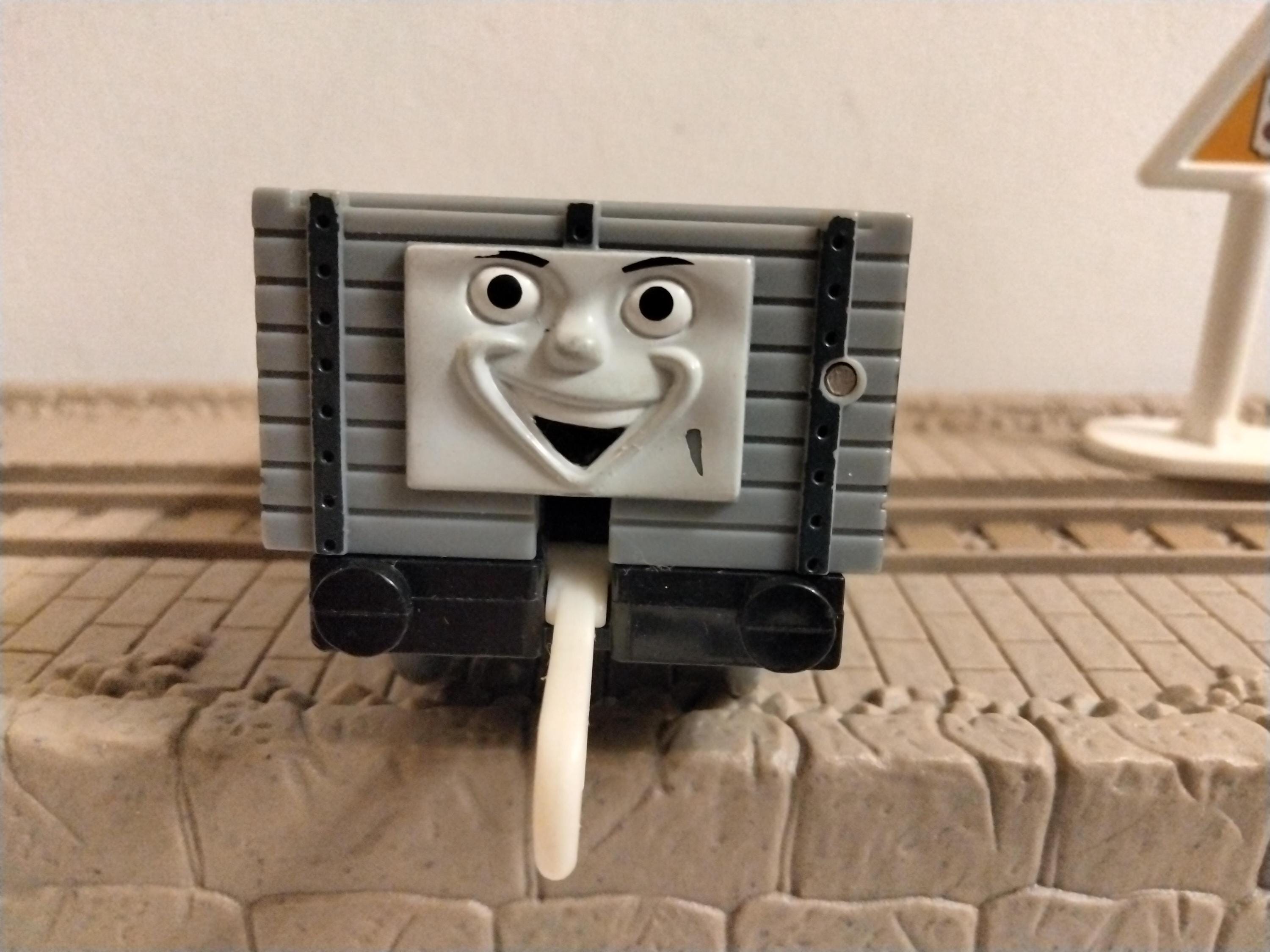 Thomas Train Trackmaster Troublesome Flip 3D Face Car, Rare - Etsy