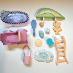 Vintage LPS Littlest Pet Shop accessories and replacement parts lot