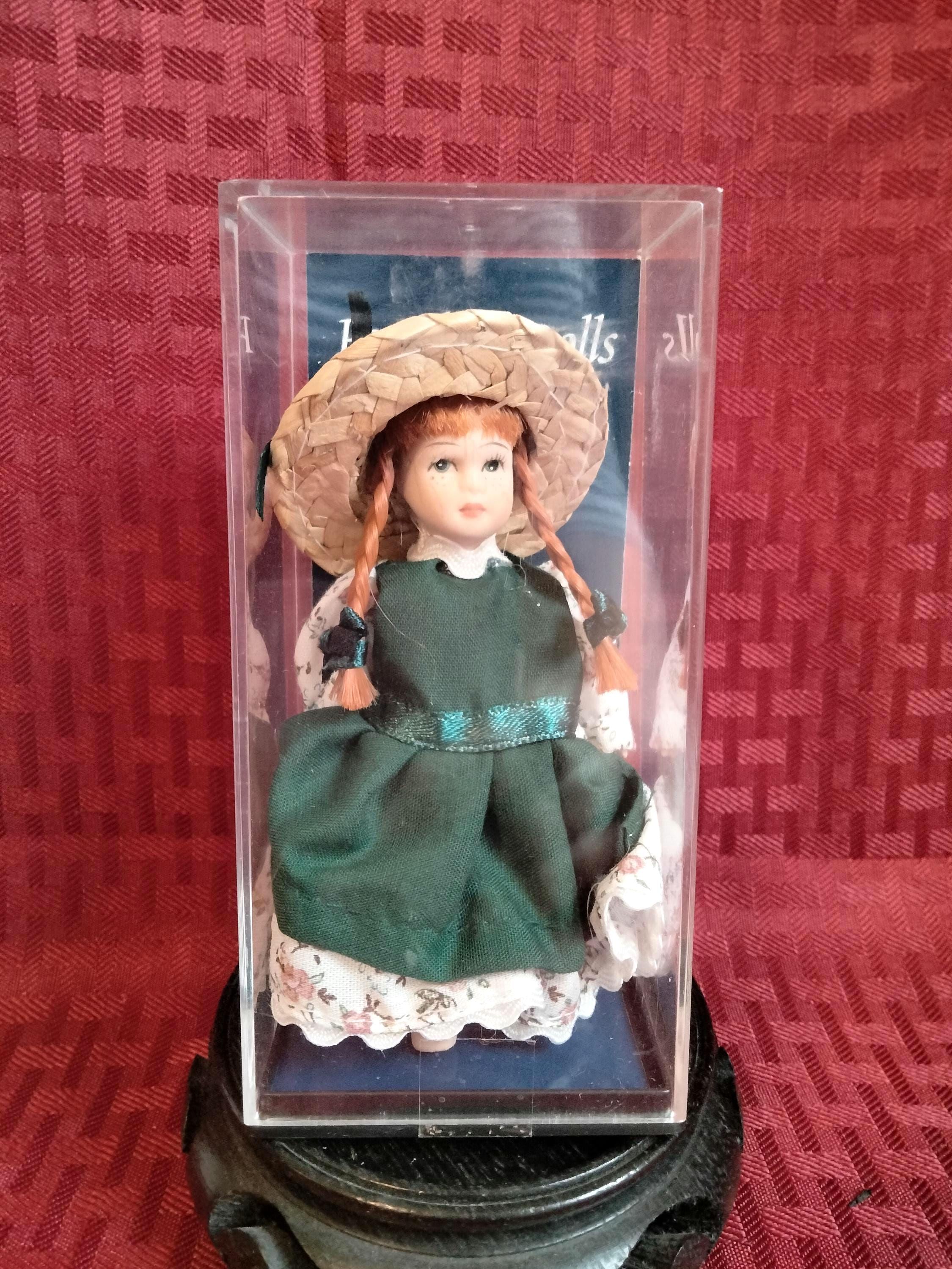 anne of green gables porcelain doll puffed sleeves dress by