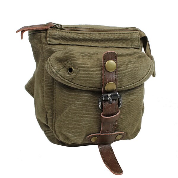 Vagarant Traveller Small 6,5 Zoll Stilvolle Canvas Gürteltasche C94 Fanny Pack Gravur Service