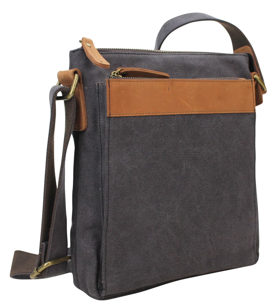 Vagarant Traveler Vintage Cotton Canvas Shoulder Bag CS10 - Engrave - Etsy