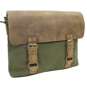 14 en toile classique sac toile messager peau de vache rabat sur panneau toile hommes sac toile femmes sac Canavas sac à bandoulière CM17 - graver
