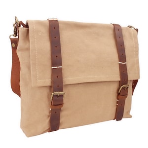 Vagarant Traveler Casual Style Slim Canvas Messenger Bag CM16 - Engrave