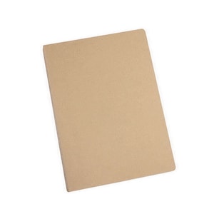 Vagarant Traveler Vintage Paper Random Writing Notebook Kraft Paper 56 Pages JN01L - Personalizza lettere o iniziali incise