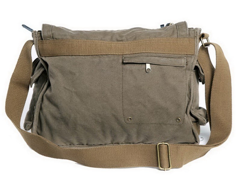 Vagarant 15.5 in Classic Style Canvas Messenger Bag Shoulder - Etsy