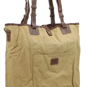 Vagarant Traveler 16 in. Tall Large Casual Shoulder Shopping Tote Bag C58 - Engrave