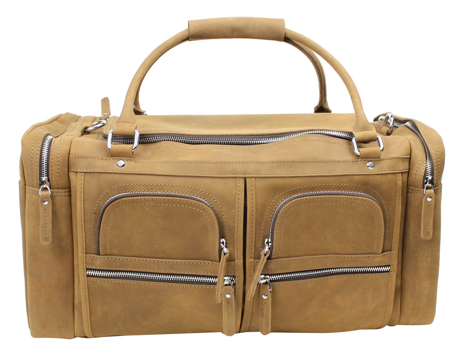 Away レザーダッフルバッグ 21インチ 大型フルグレインレザーダッフルバッグ レザートラベラー