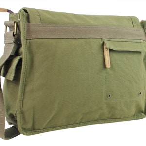 15.5 Large Roomy Casual Style Canvas Laptop Messenger Bag C31L - Etsy