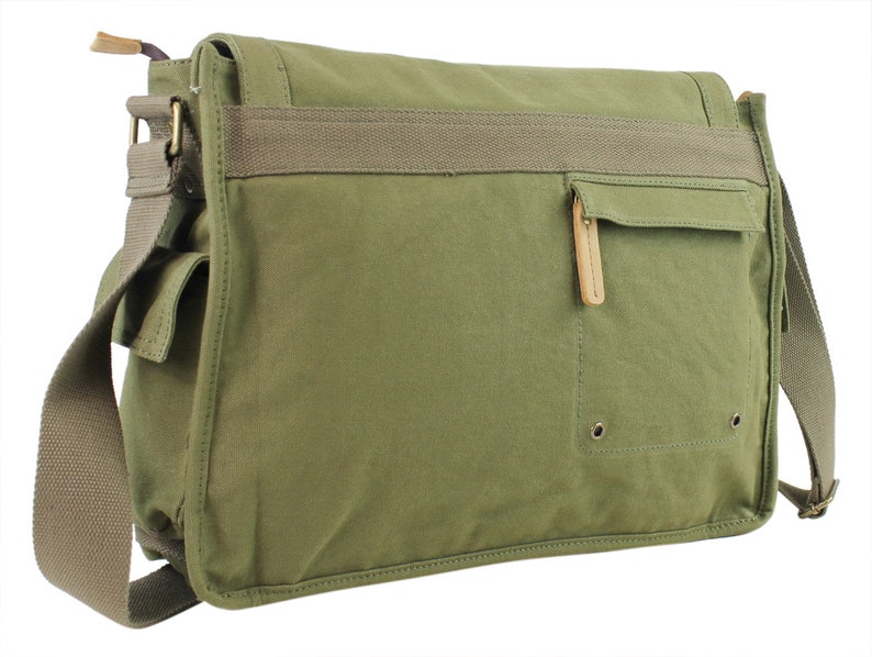 15.5 Large Roomy Casual Style Canvas Laptop Messenger Bag C31L - Etsy