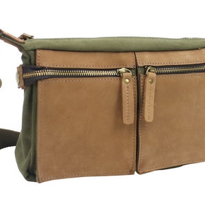 Vagarant Traveler Cotton Canvas Casual Style Messenger Bag CM07 - Engrave