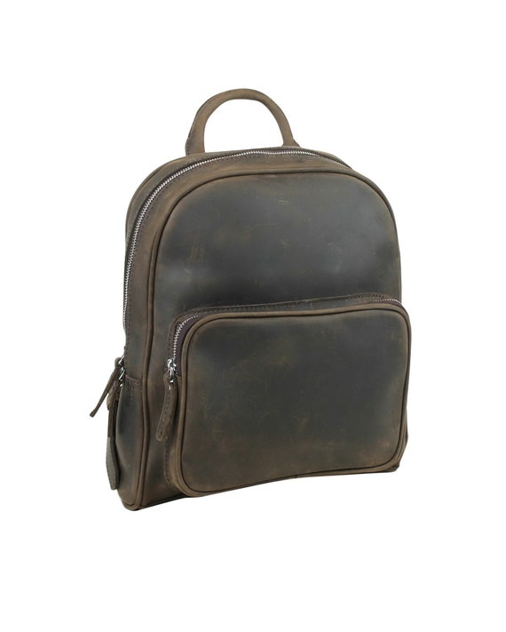 Small full-grain leather backpack Sloan Mini Backpack | Full grain leather, compact everyday  main image 4