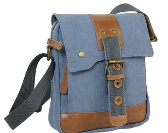 Vagarant Traveler 9 in. Tall Small Satchel Shoulder Bag C87 - Engrave