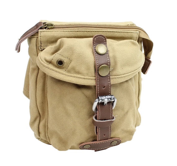Vagarant Traveler Small 6.5 in Stylish Canvas Waist Bag C94