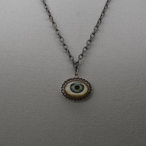 Halloween Necklace, Spooky Necklace, Evil Eye Necklace, All Hallows Eve Necklace, Halloween Jewelry