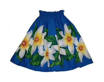Hawaiian Hula Skirts For 4 - 12 Years Old Girls Pa'u Hula Dancer Skirts, Hand Made in Hawaii