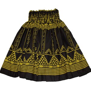 Hawaiian Pa'u Hula Dancer Dress Skirts For Women, Hawaii Tapa Print Color. Free Shipping in USA