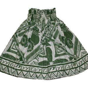 Hawaiian Hula Skirts For 4 - 12 Years Old Girls, Hawaii Ulu Ulu Pa'u Hula Dancer Dress. Hand Made in Hawaii