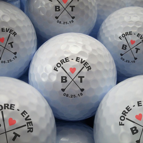 Custom Golf Ball Wedding Favor Personalized Golf Balls Bulk Etsy
