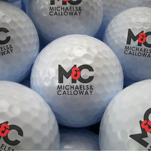 Custom Logo Golf Balls - Your Company Logo - Corporate Golf Ball Gift - Personalized Tournament Golf Ball - Bulk Price - Printed Golf Balls-
