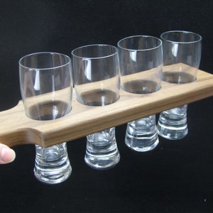 Custom Beer Flight, Personalized Engraved Beer Gift, Beer Paddle and Tasting Glasses, Craft Beer