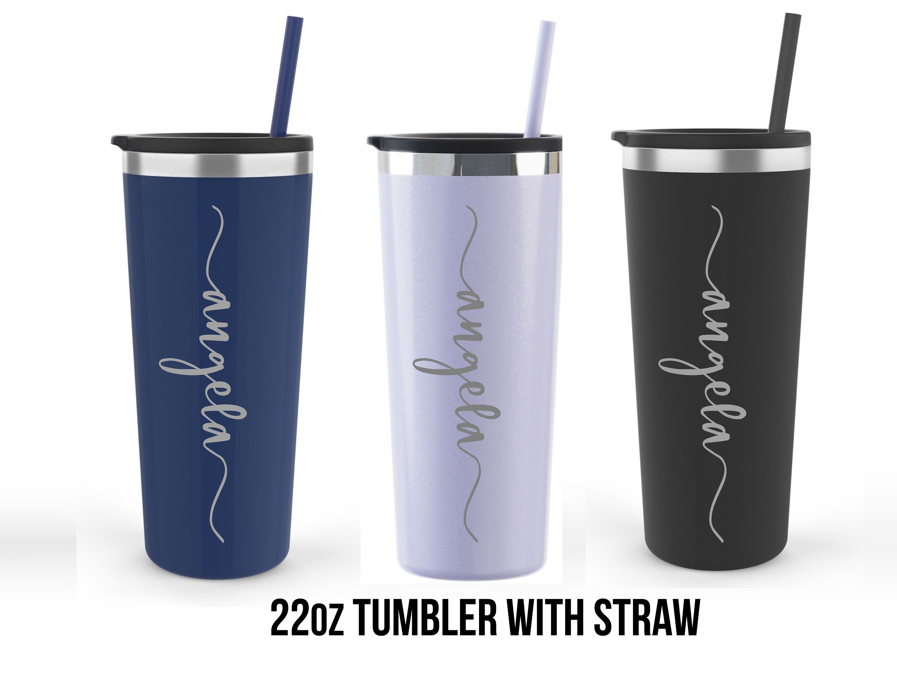 Discover the June Travel Glass Mug with Wooden Lid & Straw