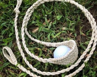 Golf Ball Sling: Hand Woven Sling