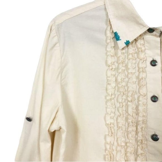 Vintage Tasha Polizzi Women's Button Down Western… - image 4