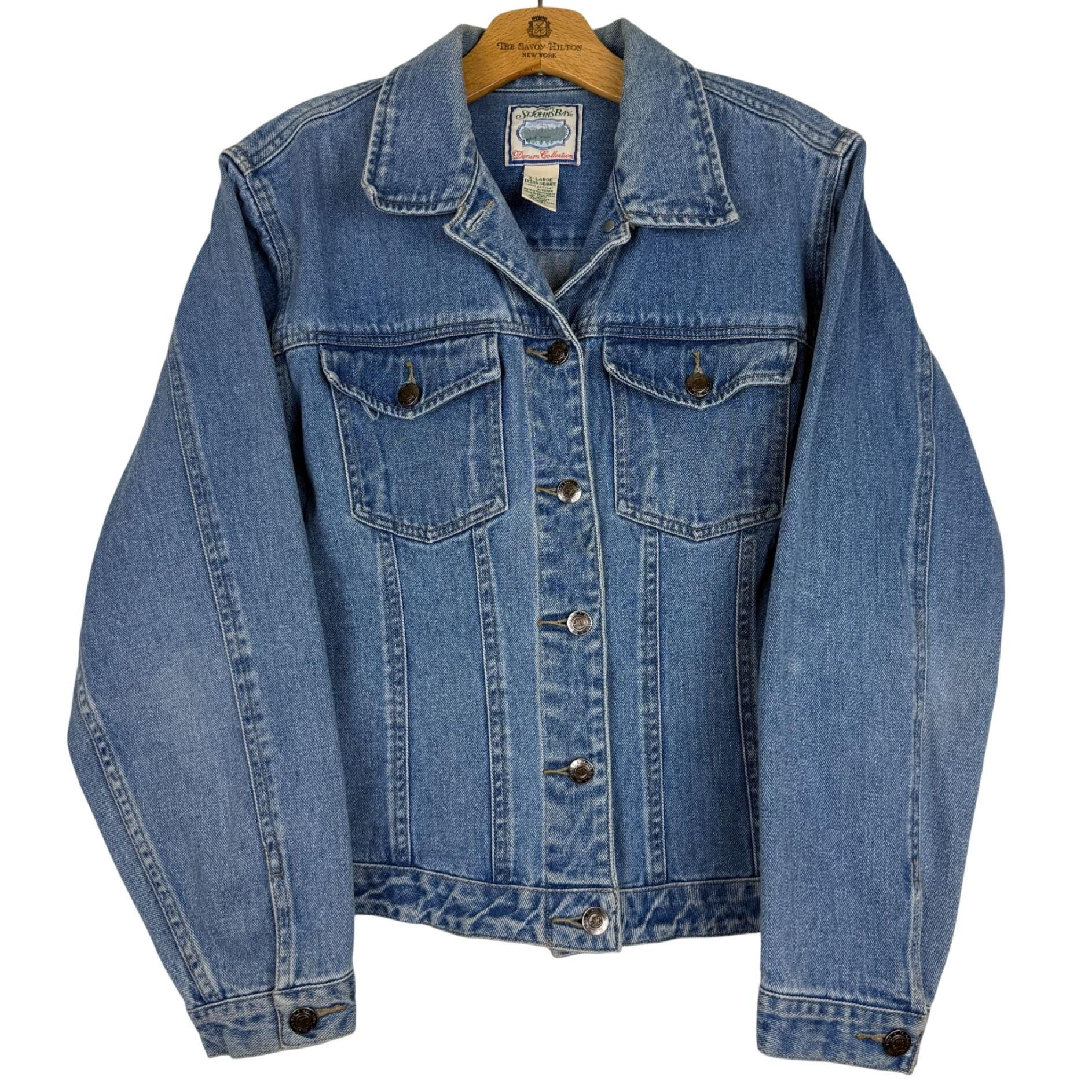 [archive]90sStJohnsBay NylonJacket 短丈 St Johns Bay Jacket - Etsy
