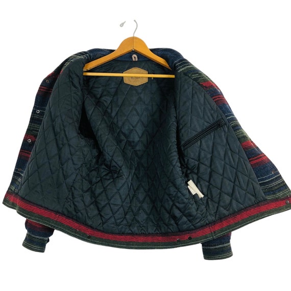 Vintage Women's Woolrich Wool Blanket Jacket Sz M… - image 8