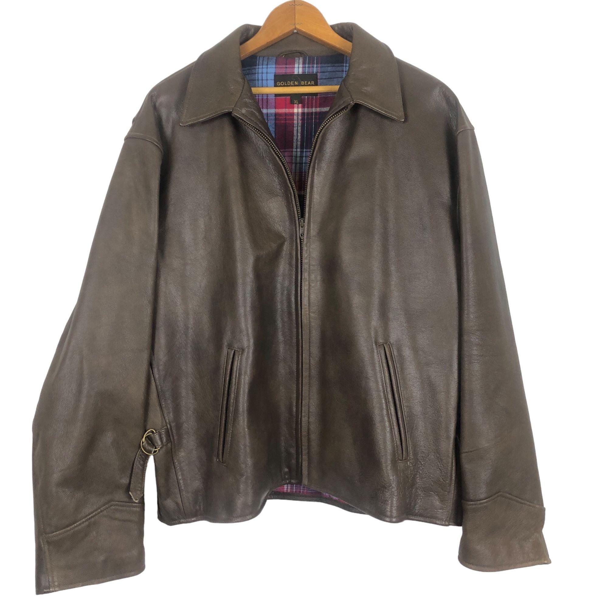 70s80s golden bear leather jkt レザージャケット 70s80s golden bear leather jkt レザージャケット Golden Bear