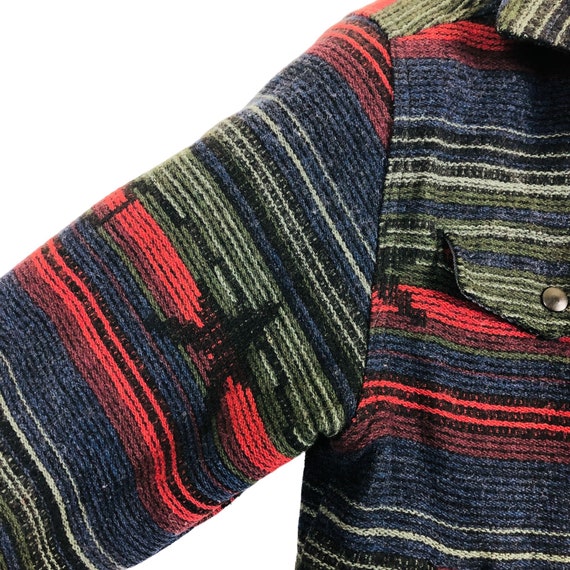 Vintage Women's Woolrich Wool Blanket Jacket Sz M… - image 4