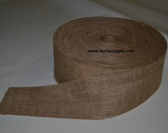 4 inch wide 10 oz Burlap Roll 100 yards -