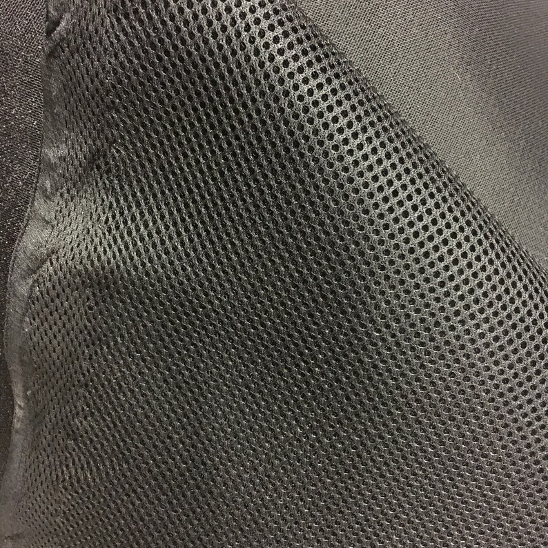 60 Inch Wide Black Sandwich Mesh Fabric Foam by the Yard 5 Etsy