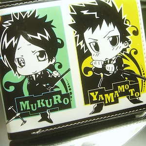 Japanse Anime Hero Portemonnee / Vintage Portemonnee / Cartoon Character Portemonnee / Boy Wallet / Nieuw