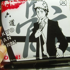 Japanse Anime Hero Portemonnee / Vintage Portemonnee / Cartoon Character Portemonnee / Boy Wallet / Nieuw