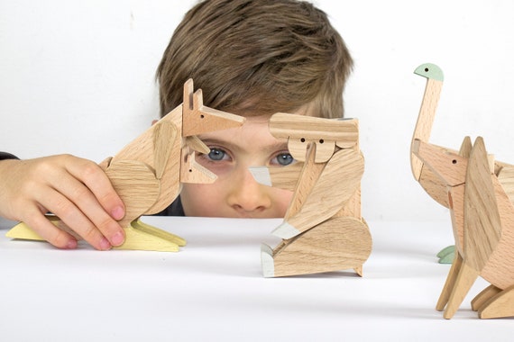 toys go green animal magnetic puzzle